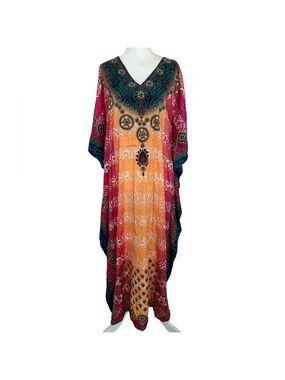 True Rock Y2K multi color kaftan
